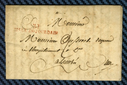 Lettre Ancienne De La Rochelle (Aunis) - 1767 - Collection Pothion-Baudot - Cote 110€