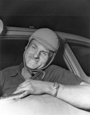 1950s Before becoming one early stars NASCAR 1950s Roscoe Pappy Ho- Old Photo