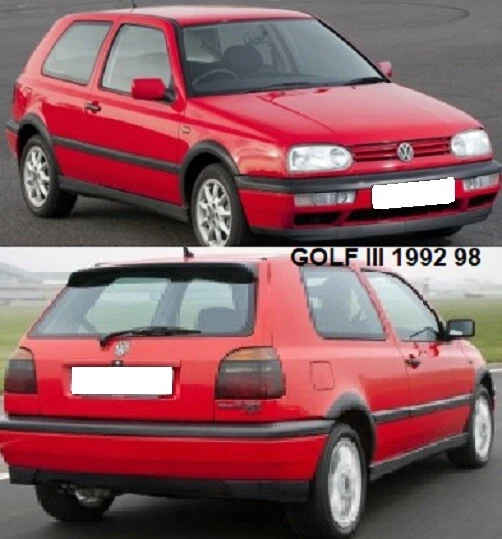 Volkswagen Golf III Model 1992 98 Tail Light Pair LH RH new aftermarket  - Image 2 of 3