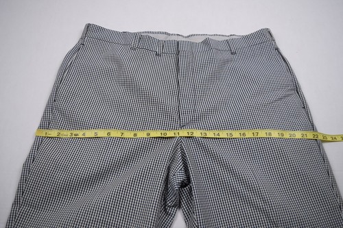 Levi's Pants VTG 60s 70s Sta Prest Slacks Blue Gingham Check 36 x 27" Flat Front - Picture 7 of 12
