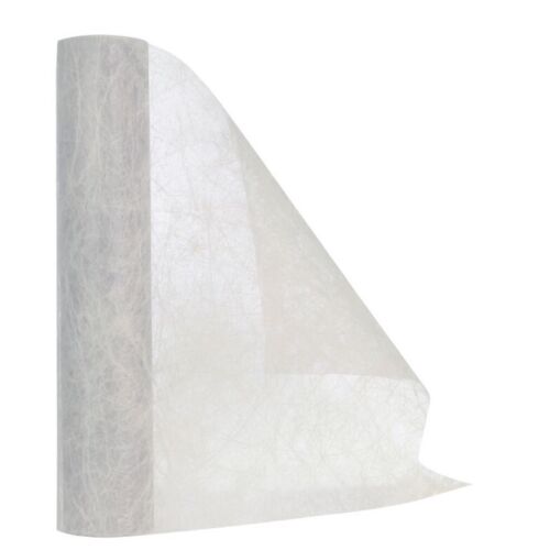1 Chemin de table eco en tissu non tissé blanc 10 Mètres sur 30 cm - Photo 1 sur 1