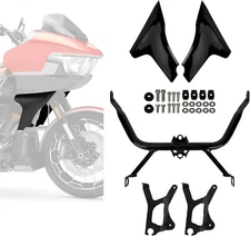 Gloss Black 2024 Road Glide Fairing Support Panel Bracket Kit for Touring 2169