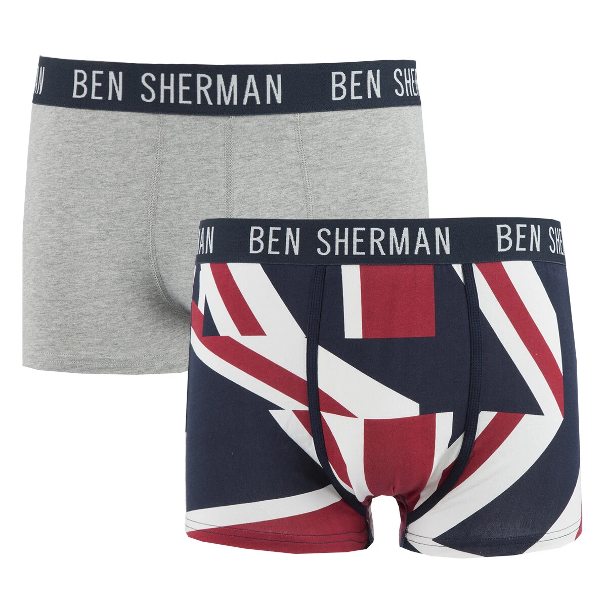 Ben Sherman Men's Woven Cotton Boxers Shorts Underwear Multipack Gift Box  Set