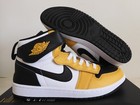NIKE AIR JORDAN 1 HIGH FLYEASE WHITE-BLACK-YELLOW OCHER-WHITE SZ 11 [CQ3835-107]