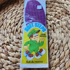 Soft Steps Foam Insoles Size 12 Sub-du Treated USA Made Item 1020 Flannel Topped
