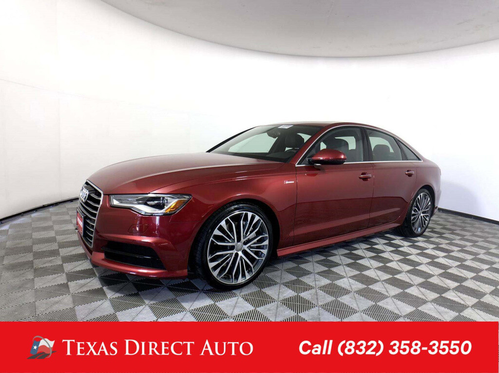 2017 Audi A6 Premium Plus quattro Texas Direct Auto 2017 Premium Plus quattro Used 3L V6 24V Automatic AWD Sedan
