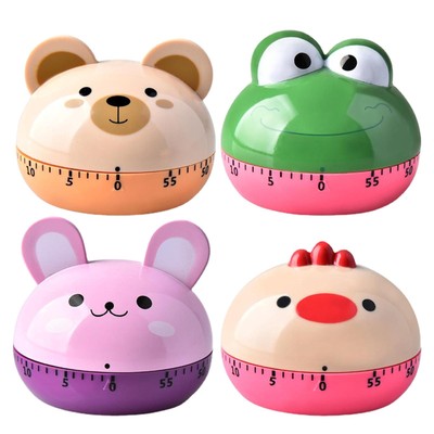 Cute Kitchen Timer 60 Minutes Mechanical Timer Clock Wind Up Egg Timer