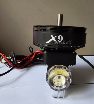 6 pic set  Hobbywing X9 Plus 14S Power System Maximum Load 15KG+36190 CW CCW 