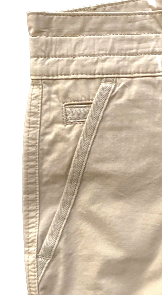 Lauren Ralph Lauren Women's Size 8 Beige /Tan Drawstring Waist Cropped Pants NWT thumbnail 6