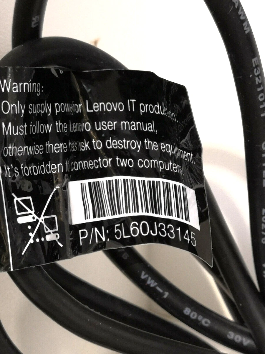 Original Lenovo 5L60J33145 Original USB Daten- / Ladekabel schwarz , ca 1,8m