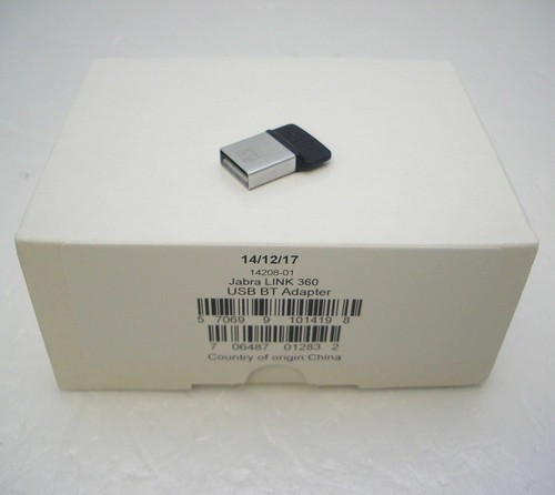 Jabra Link 360 UC Mini Plug-and-Play USB Bluetooth Adapter Dongle 14208-01/NEU