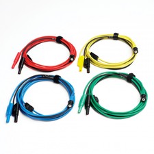 Set von 4 BNC zu 4mm Messleitungen 3m