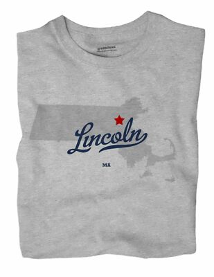 Lincoln Massachusetts MA Mass T-Shirt MAP