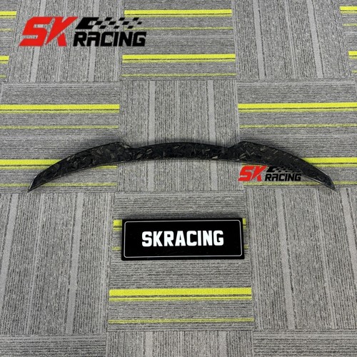 Glossy Black/Carbon Fiber Rear Trunk Lid Spoiler Wing Fits Toyota Corolla 2020+ - Picture 6 of 52