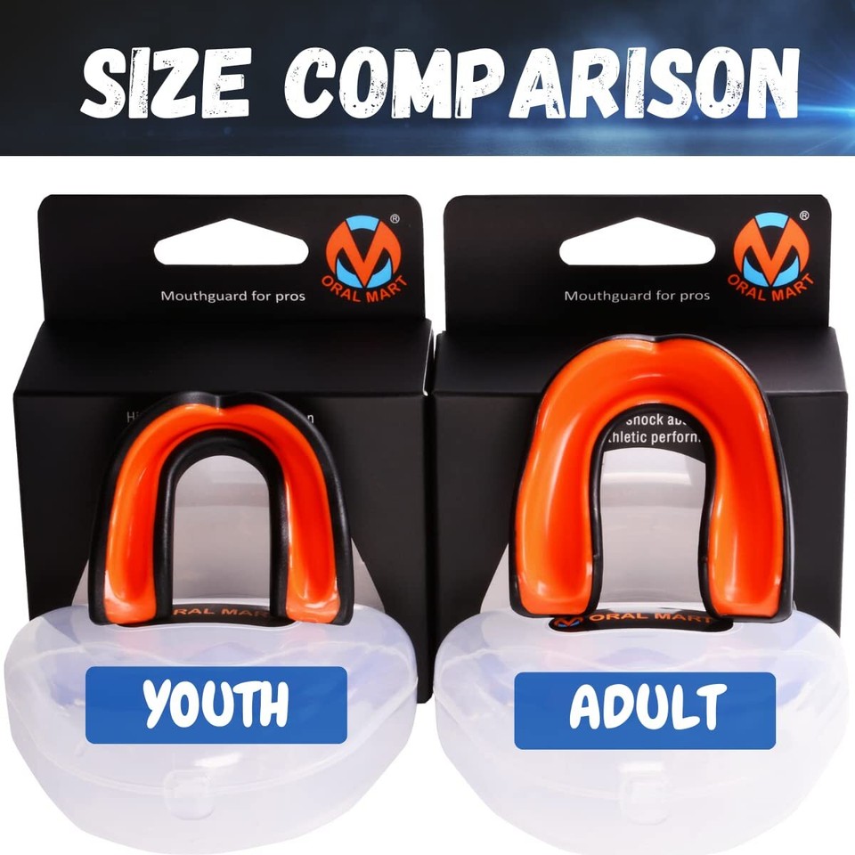 BVN Mouthguard Case Sports, Adult & Youth Sizes