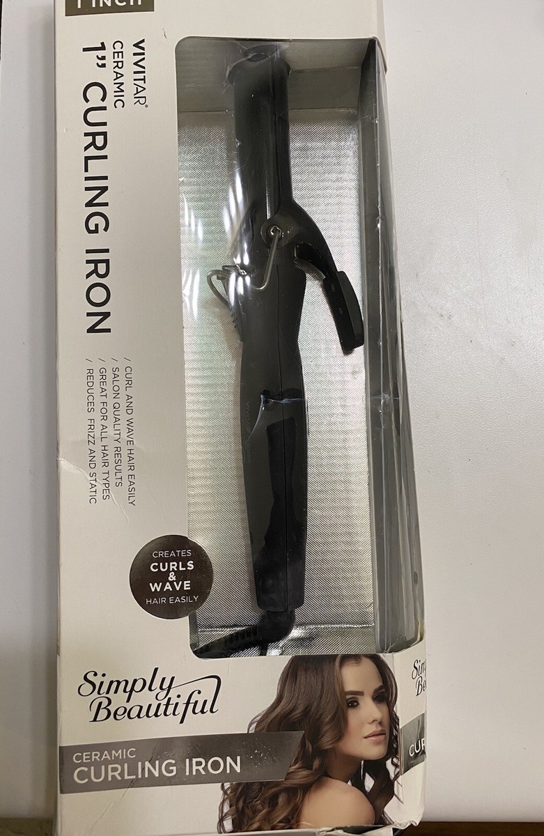 Curling Wand Vivitar Ceramic Flat Iron Duo Vivitar® ½”-1″ Blue