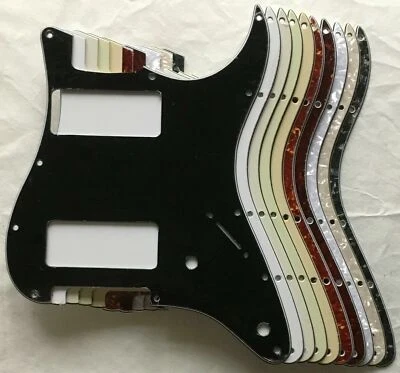 Pickguard for Fender Stratocaster 2 x P90 11 hole Strat Noventa US MiJ ++colours
