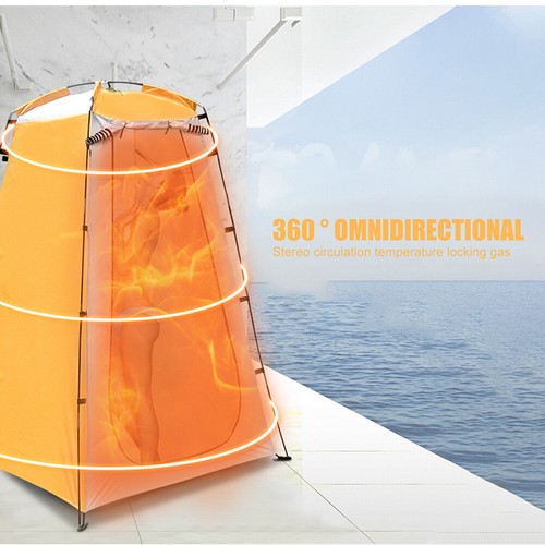 Camping Instant Tent Waterproof Camp Shower Tent Tear-resistant for Camp Fishing - Picture 5 of 18