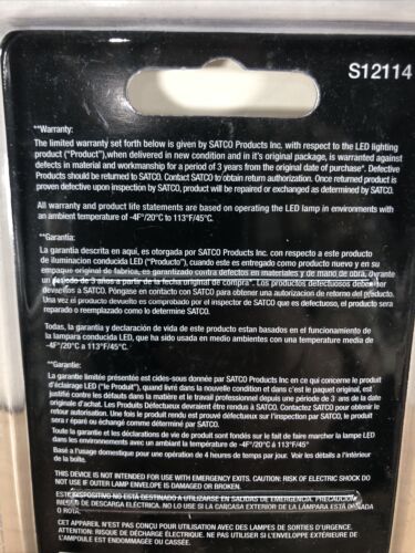 SATCO 3.5 Watt 40W Equivalent Appliance LED Bulbs #S12114 E17 Base - Picture 4 of 6