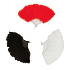 FEATHER HAND FANS FANCY DRESS COSTUME 1920?S 30?S BURLESQUE HEN NIGHTS SHOW GIRL