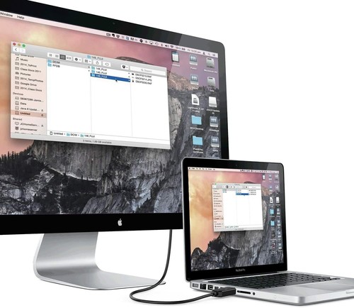 AUKEY USB 3.0 Data Transfer Cable, Windows Easy Transfer Cable (5ft/1.5m) - Picture 3 of 6