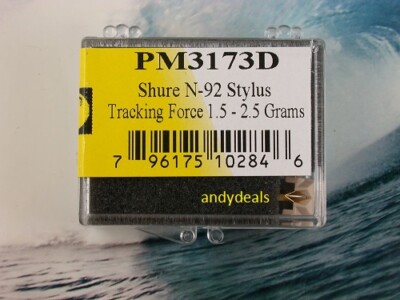 Shure  N92E generic stylus (for Shure M92E cartridge)  PM3173D