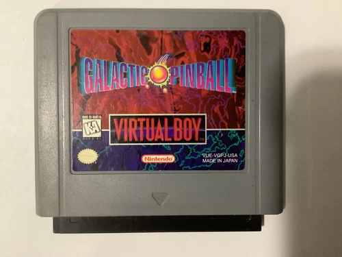 Galactic Pinball Nintendo Virtual Boy Cartridge Only