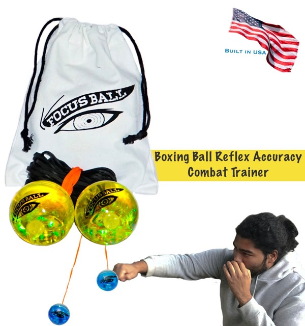 The Focus Ball BOXING ball reflex, accuracy, strike combat trainer eBay