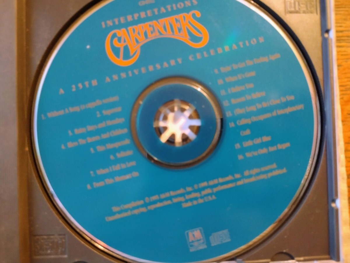 Interpretations: A 25th Anniversary Celebration by Carpenters (CD