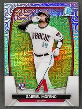 2023 Topps Bowman Chrome GABRIEL MORENO Rookie Mojo Refractor #69 Diamondback -A