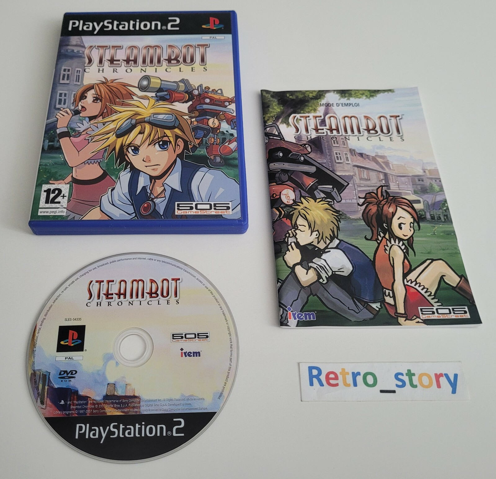 Sony Playstation PS2 - Steambot Chronicles - PAL