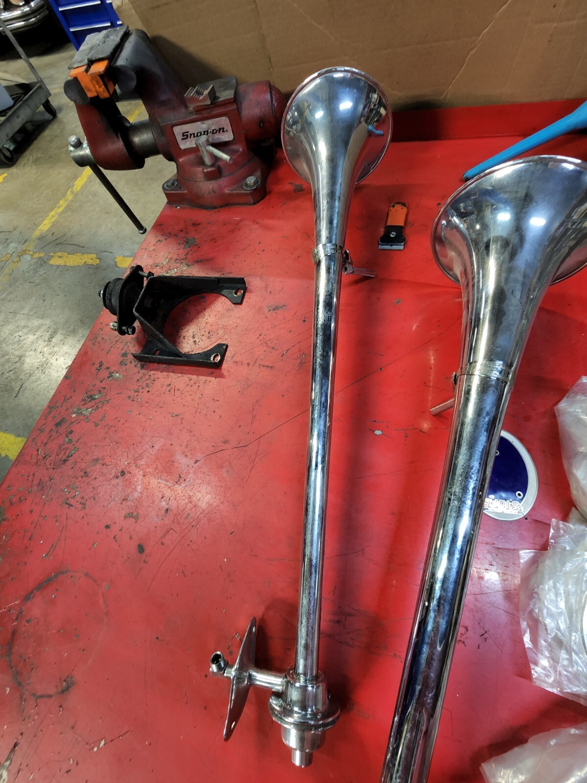 Buell Trombone Authentic Vintage 36" PreWWII Air Horn. MINTY. eBay