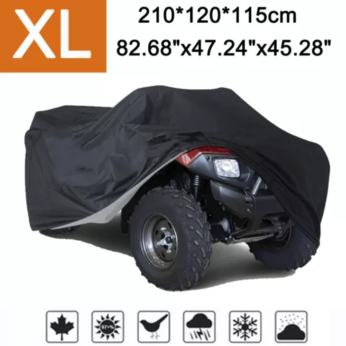 Universal ATV Cover Waterproof UV Rain Dust Resistant All Weather Protection