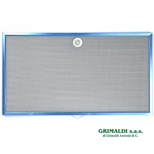 FILTRO IN ALLUMINIO METALLICO ANTIGRASSO PER CUCINA CAPPA ASPIRANTE ELICA GF04JD - Foto 1 di 2