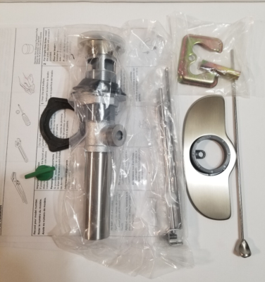 KOHLER Devonshire Einhebel-Waschbeckenarmatur – Gebürstetes Nickel, Mit Pop-Up-Ablauf, Für Einloch Oder Mittelsatz