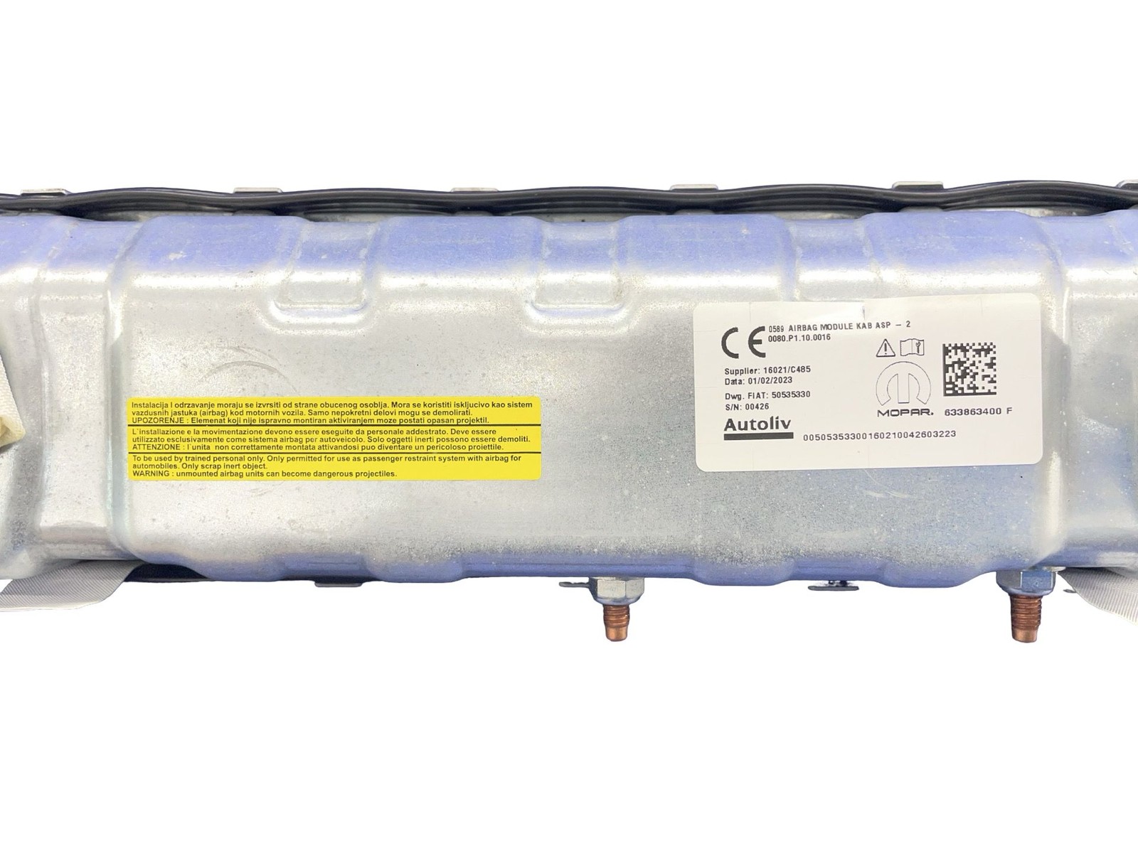 2023-2026 MASERATI GRECALE M182 FRONT RIGHT LOWER DASH AIR KNEE BAG SRS 50535330