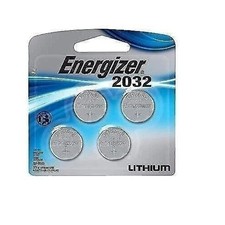 Energizer Watch/Electronic Batteries, 3 Volts, 2032, 4 2x2 Batteries...
