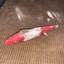 Vintage Spear Fishing Decoy  R/W Sucker Fish
