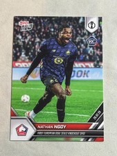 2025-26 Topps Now UEL Europa League Nathan Ngoy Rookie RC #21 LOSC Lille