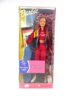 Vintage Collector Doll Olympic Barbie Sydney 2000 Mattel #25981 OVP NRFB (21479)