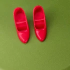 VINTAGE BARBIE DOLL HIGH HEEL SHOES RED JAPAN NICE