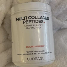 Multi Collagen Peptides Powder, Unflavored, 20 oz (567 g) - 03/2028