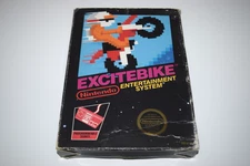 Excitebike Nintendo NES 3 Screw Video Game Complete in Box