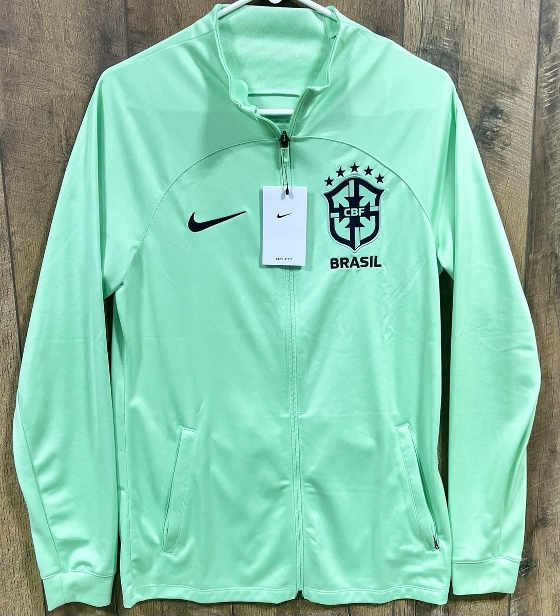 NWT Brazil Strike Full Zip Track Jacket - Nike DX1950-390 Sz L | eBay