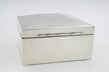 Bezaubernde Zigarettendose * 925 Sterling Silber * Birmingham-England *  1950