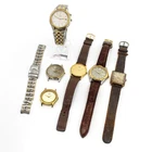Vintage Seiko Lusserna Kinetic Quartz Manual Day Mens Watch Lot of 7 #WB4140-5