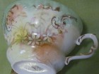 Vintage Welmar Germany China Floral Cup and Saucer — photo 2