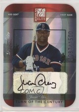 2002 Donruss Elite Rookie Turn of the Century Die-Cut 87/150 Juan Diaz Auto 1o3