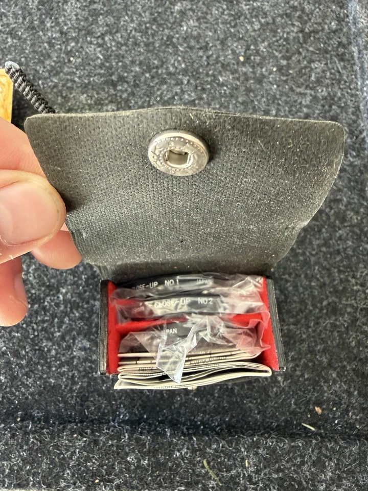 Vintage Tiffen 52mm Close Up Lens Set +1 +2 +4 Screw-in Filter Japan W/ Case CIB - Image 2 of 4