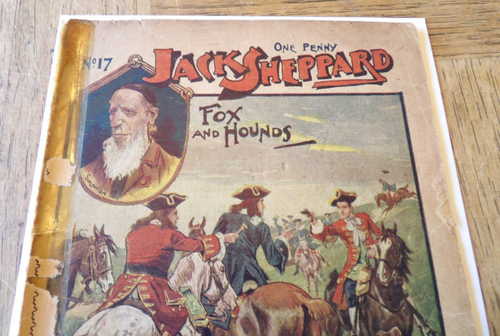 Antique Penny Dreadful Jack Sheppard #17 Fox And Hounds Magazine Book - Picture 2 of 4